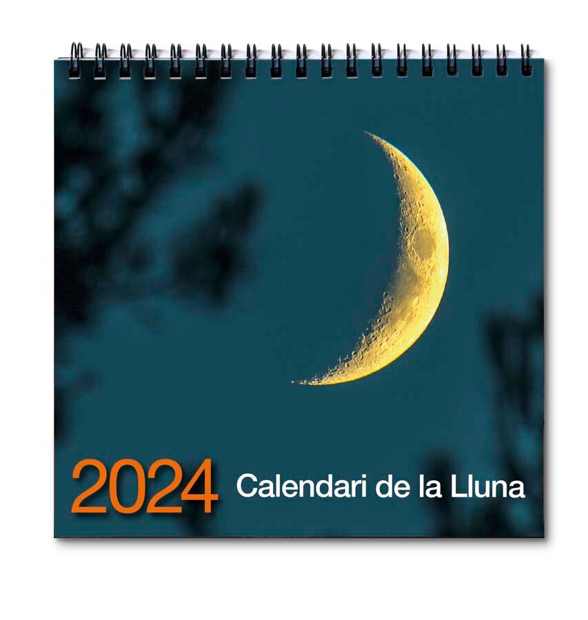 Lluna Calendario pared de la  2024 catalán