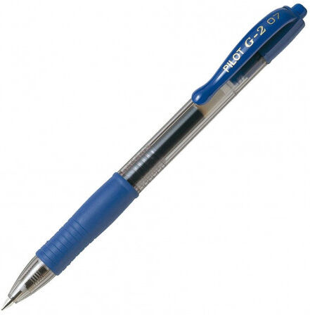 Pilot Bolígrafo  G-2 azul 12u