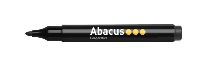 Abacus Rotulador de pizarra blanca  negro