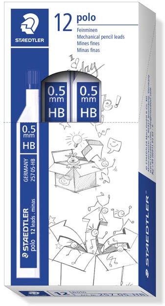 Staedtler Mines  Polo 0,5mm HB 12u