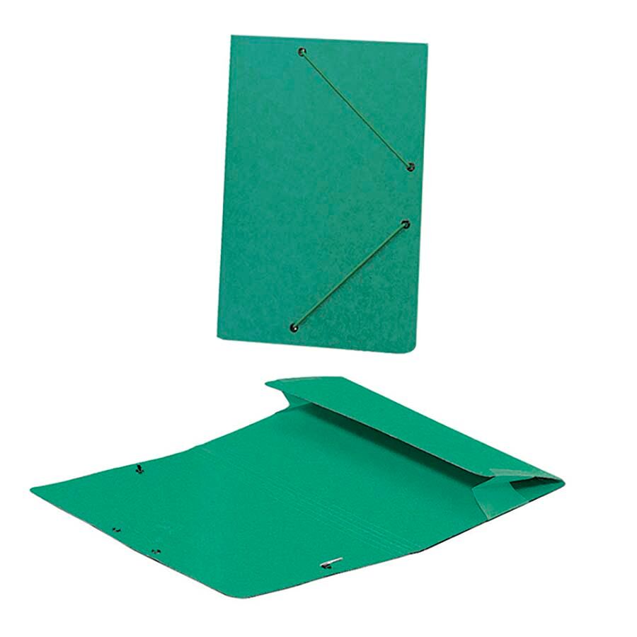 Senfort Carpeta gomas y bolsa Folio  verde