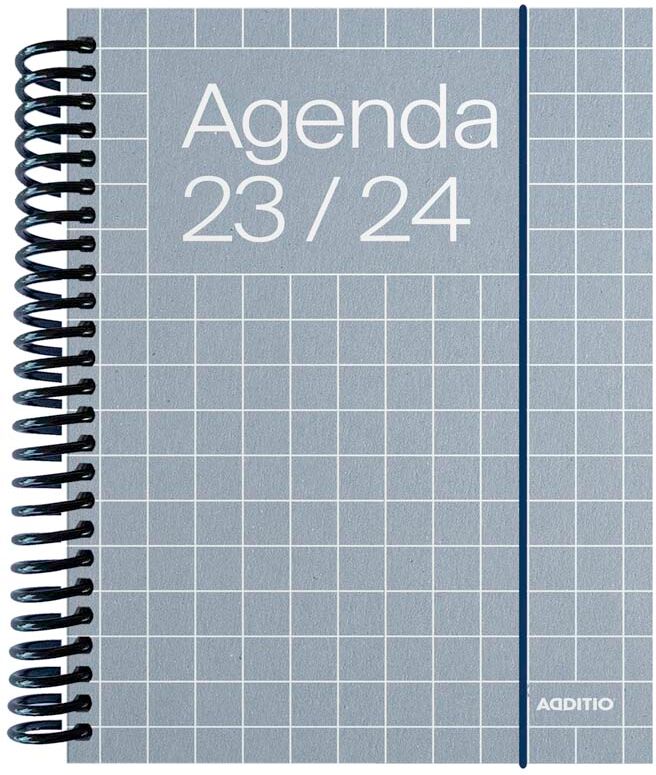 Additio Agenda escolar Universal Día página castellano 23-24