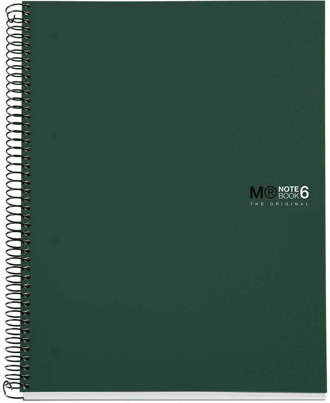 Miquelrius Notebook 6  A4 150 fulls 5x5 caqui