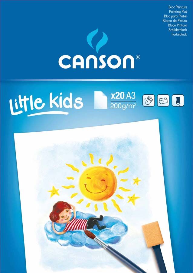 Canson Bloc pintura  Kids A3 20 hojas