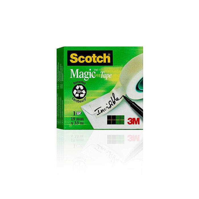 Scotch Cinta adhesiva 3M  Magic 19mmx33m