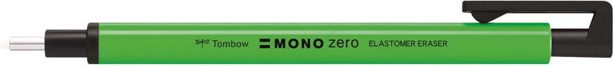 Tombow Portagomas  Mono Zero verde neón