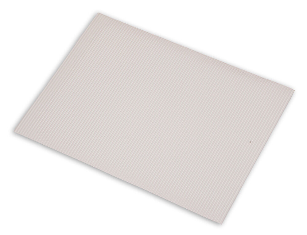 Sadipal Cartón ondulado  50x65cm blanco