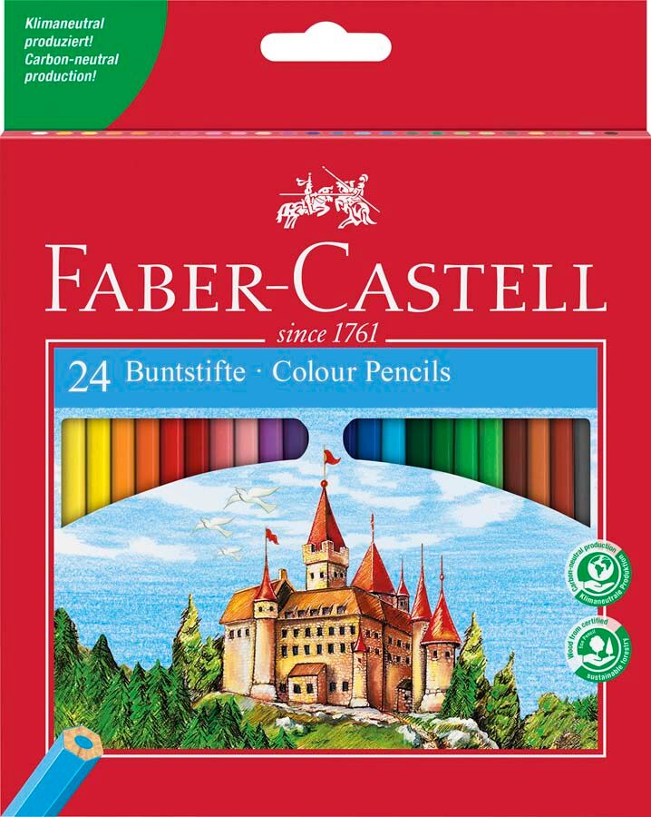 Faber-Castell Lápices  Ecológico 24 colores
