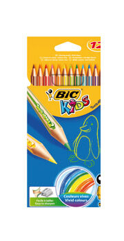 Bic Lápiz  Tropicolor 12 colores