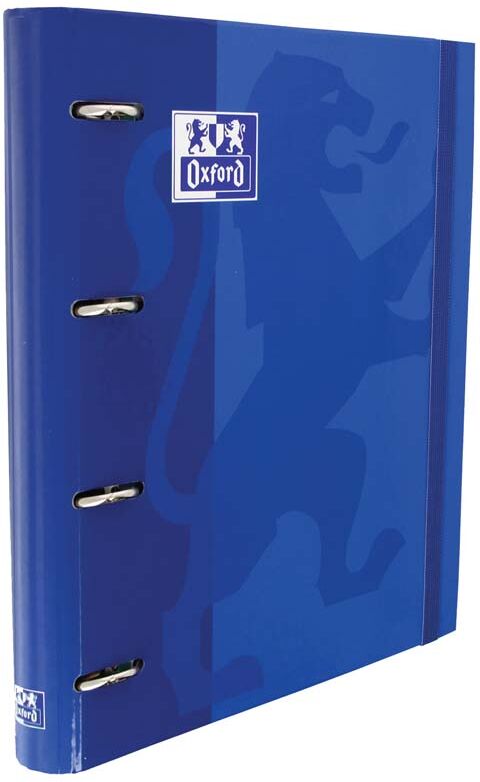 Oxford Carpeta anillas  Europeanbinder azul marino