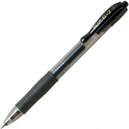 Pilot Bolígrafo  G-2 negro 12u