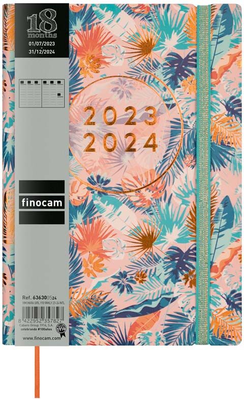 Finocam Agenda 18 meses  Mara Y10 23-24 S/Vista Mul Girl