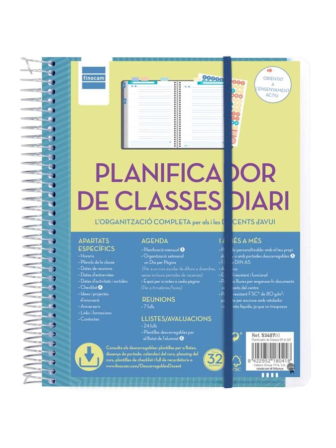 Finocam Planificador Clases Diario Docente  CA