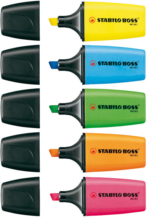 Stabilo Marcadores fluo  Boss Mini 5 Colores