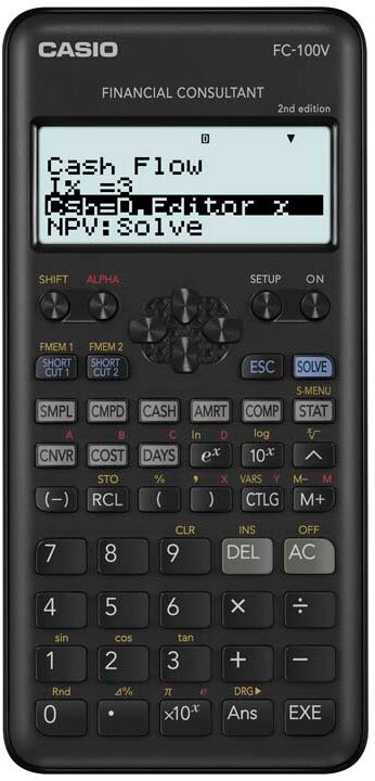 Casio Calculadora Financiera  FC-100V