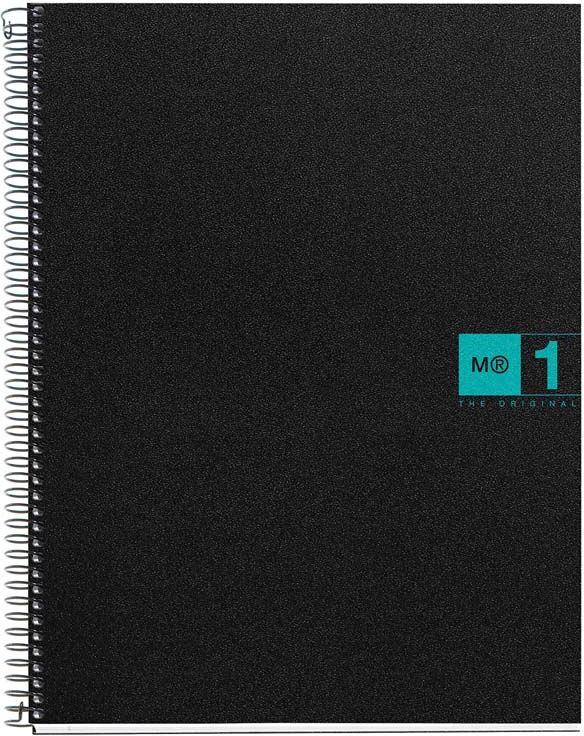 Miquelrius Notebook 1  A4 80 hojas 5x5 turquesa