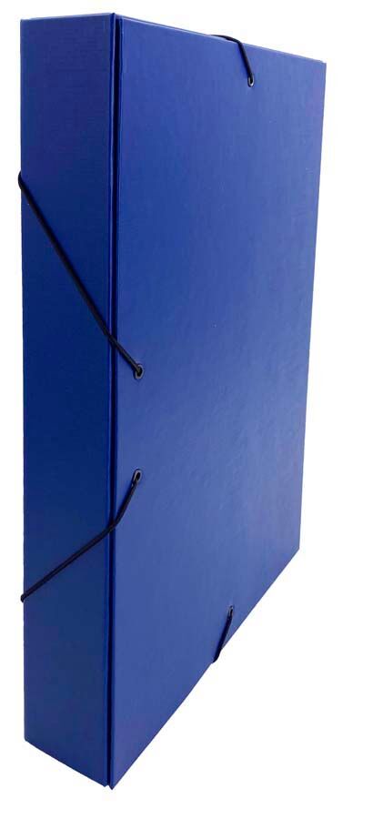 Abacus Carpeta proyectos  forrada 50mm azul