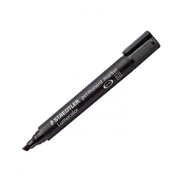 Staedtler Rotulador permanente  Lumocolor 350 negre 10u