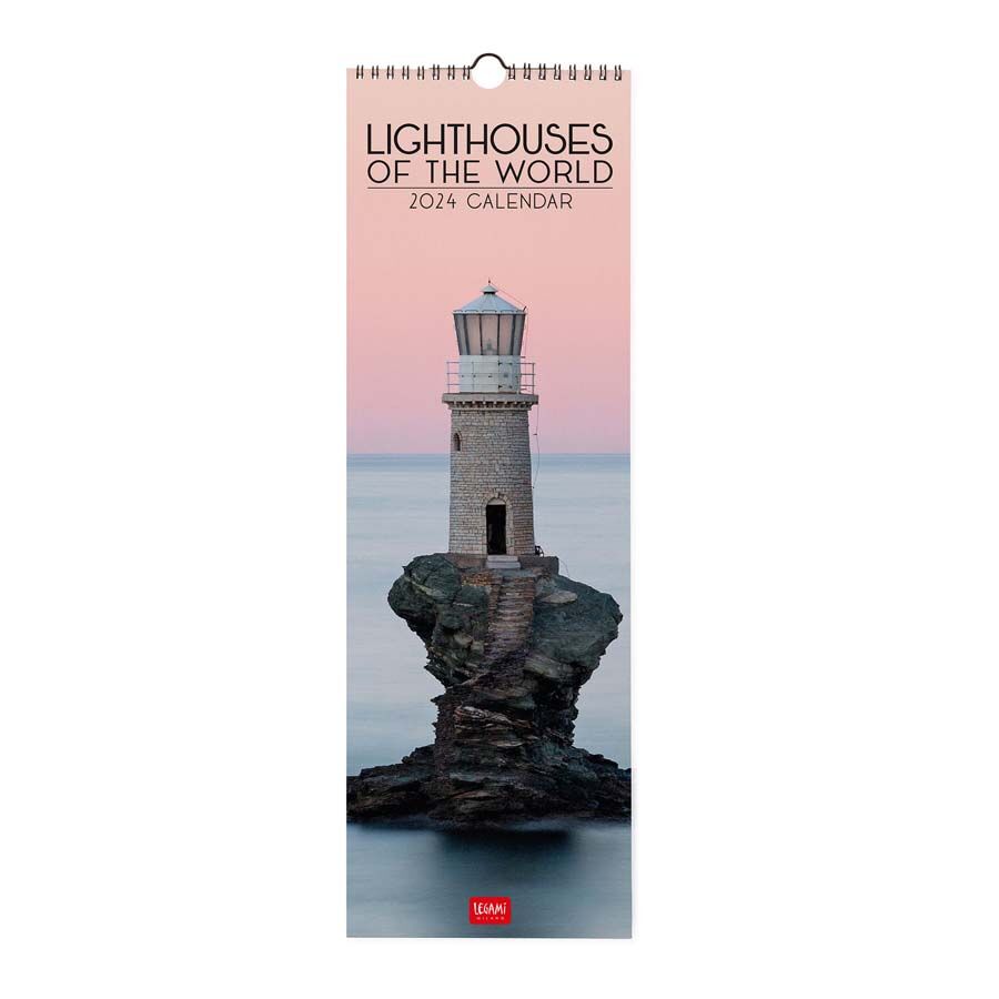 Legami Calendario pared  16X49 2024 Lighthouses