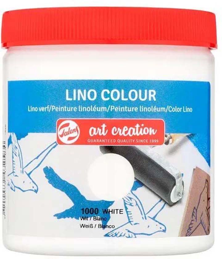 Talens Pintura linóleo  250ml blanco