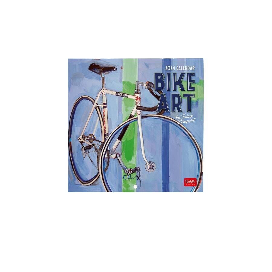 Legami Calendario pared  18X18 2024 Bike Art