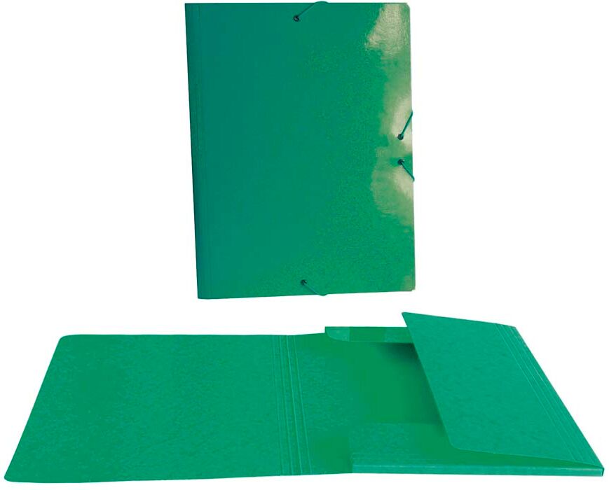 Senfort Carpeta gomas Folio  PP verde