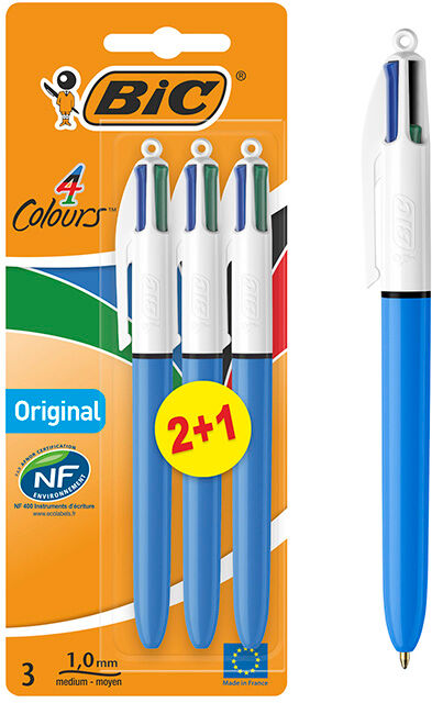 Bic Bolígrafos  4 colours 2+1u