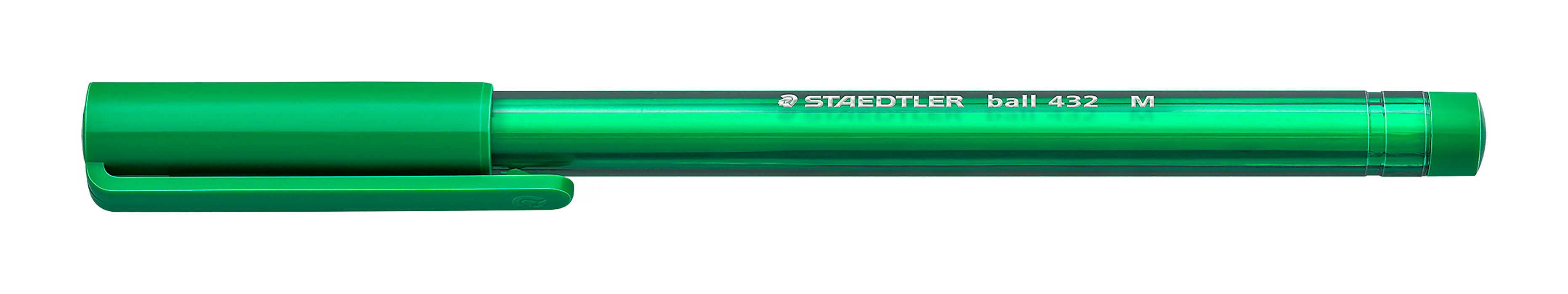 Staedtler Bolígrafo Stick 432 M verde 10u