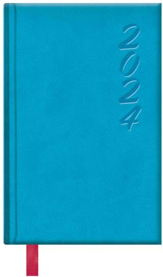 Dohe Agenda  Brasilia sem/vista 2024 cas 8,5X13 Turquesa