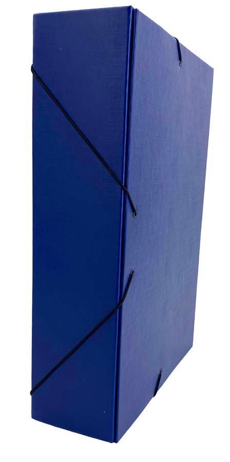 Abacus Carpeta proyectos  forrada 90mm azul