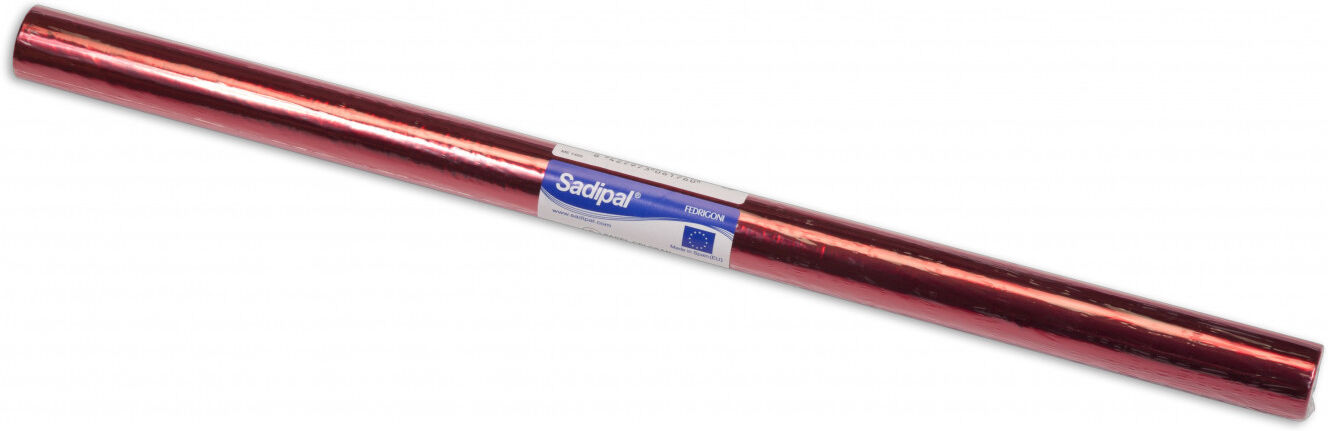 Sadipal Rollo de papel celofán taladrado  0,5x16,25 m 30g rosa