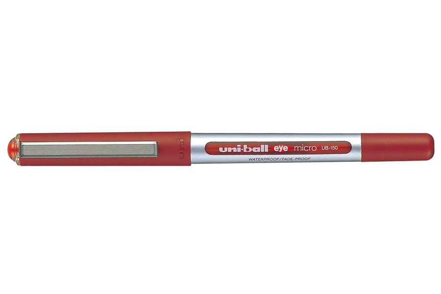 Uni-ball Roller  Eye micro UB-150 rojo 12u