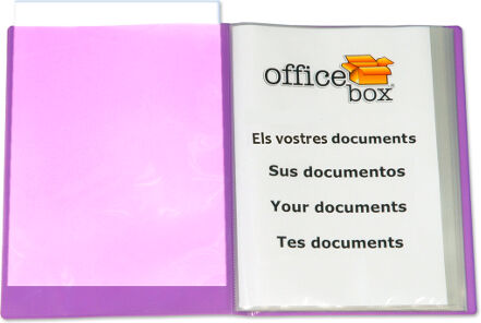 Office Box Carpeta 10 fundas A4