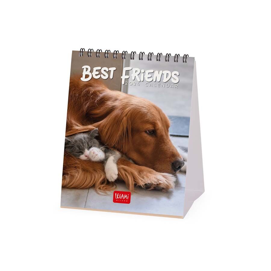 Legami Calendario mesa  12X14 2024 Best Friends