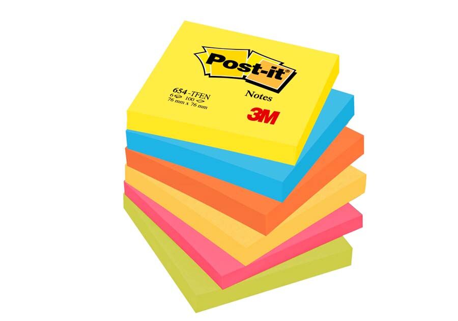 3M Bloc ''Post-It'' 76X76 Energia 6U