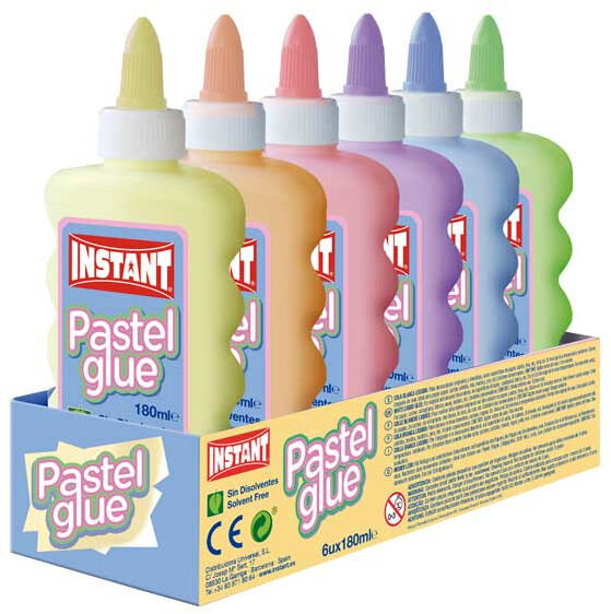 Instan Cola t Pastel 180ml colores surtidos