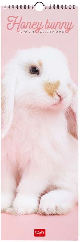 Legami Calendario pared  16X49 2024 Honey Bunny