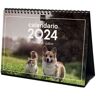 Finocam Calendario sobremesa  2024 Perros Y Gatos cas