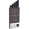 Parker Recambio Pluma  negro Paquete 5u