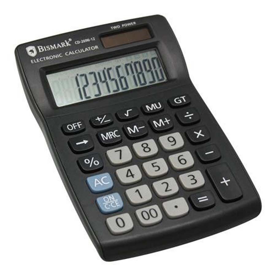 Bismark Calculadora 12 dígitos C-41