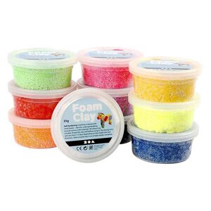 Creative Foam Clay  35g colores básicos 10u