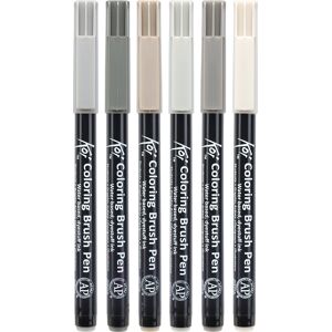 Talens Rotuladores Brush Koi urban 6 colores