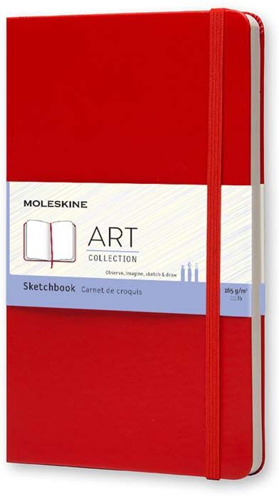 Moleskine Libreta  Boceto L Rojo