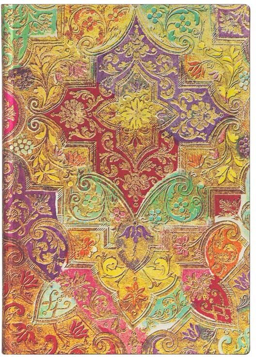 Paperblanks Libreta  midi raya Flor silvestre