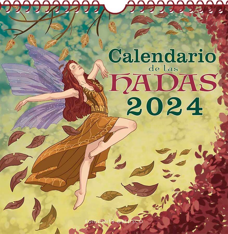 Obelisco Calendario de las Hadas pared castellano 2024