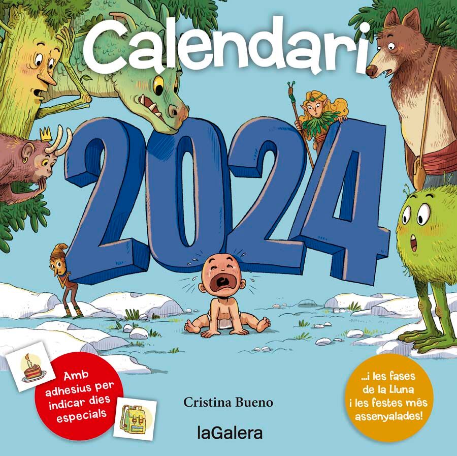 Galera Calendario pared la  cat 2024