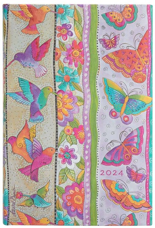 Paperblanks Agenda  Mariposas Mini ap sem/vista cas 2024