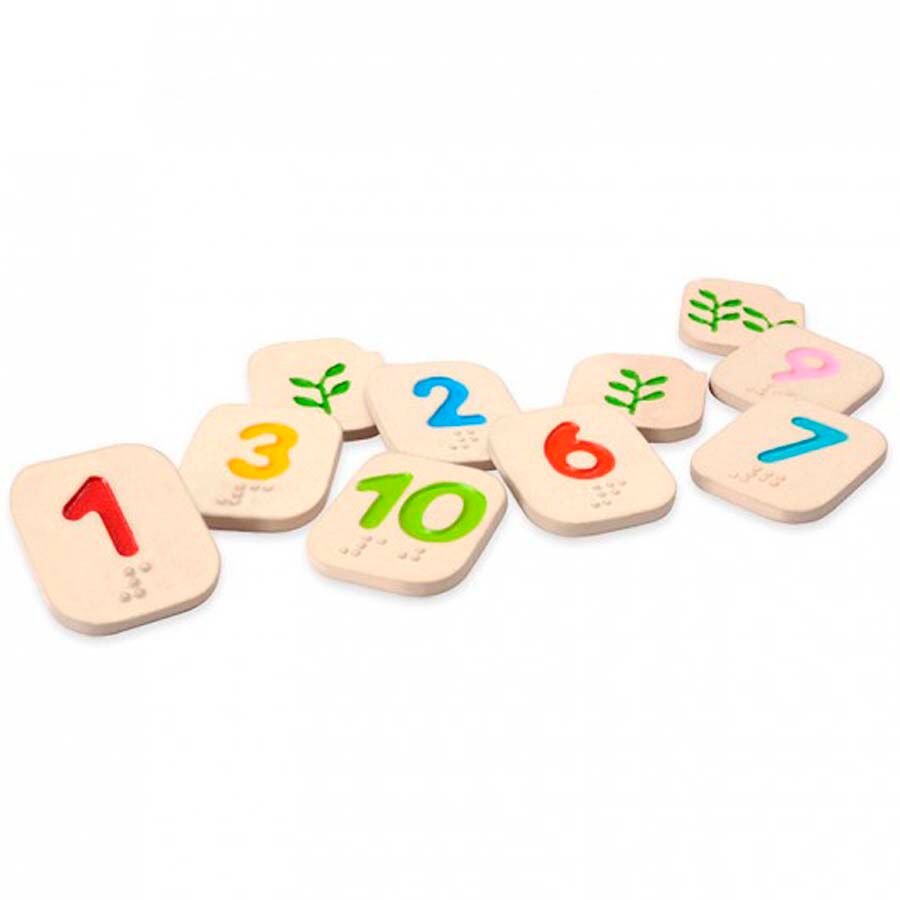 Plantoys Braille Números 1-10