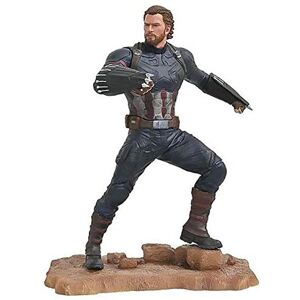 Diamond Capitan America Estatua Pvc 23 Cm