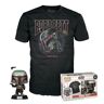 Funko POP! Pack Camiseta Boa Fett - M